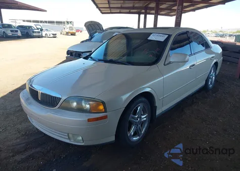 2002 Lincoln Ls V8 Auto z USA, uszkodzony, nr VIN 1LNHM87A22Y686868